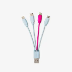Flying Tiger 4 i 1 laddningskabel^ Power Banks|Kablar