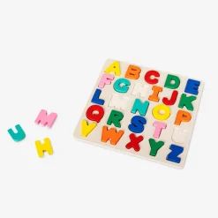 Flying Tiger Alfabetspussel i trä^ Spel För Lärande|Pedagogiska Spel