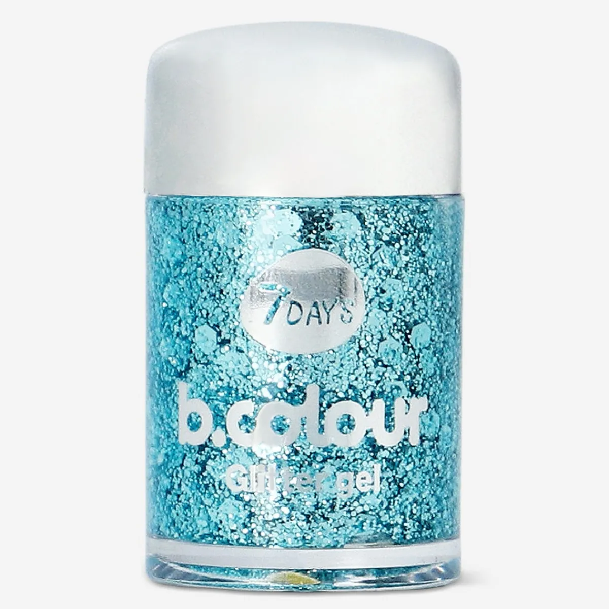 Flying Tiger Ansikte & kropp mini glitter gel av 7DAYS B.COLOUR - 02 SNOWY ELF^ Makeup|Skönhet