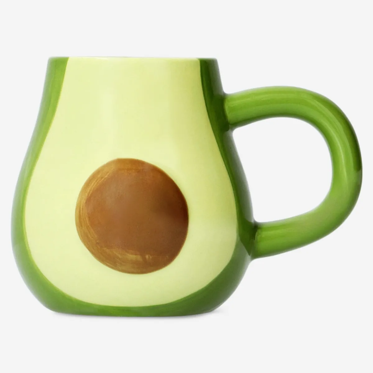 Flying Tiger Avokadoformad mugg - 350 ml^ Muggar & Keramik|Gåvor Till Inflyttningsfesten