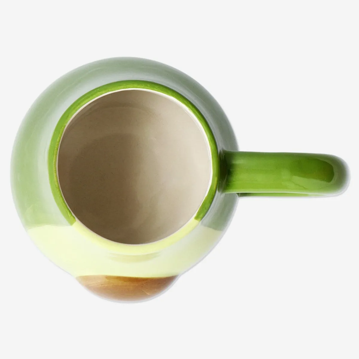 Flying Tiger Avokadoformad mugg - 350 ml^ Muggar & Keramik|Gåvor Till Inflyttningsfesten