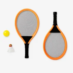 Flying Tiger Badmintonset med LED-lampor^ Familjespel|Utomhusleksaker