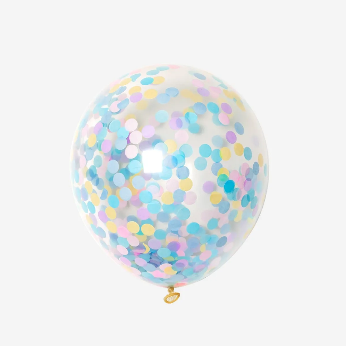 Flying Tiger Ballonger med konfetti. 6 st^ Födelsedag|Ballonger