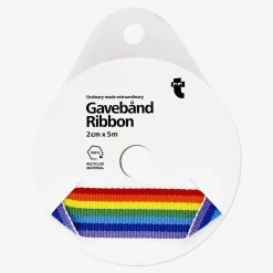Flying Tiger Band. 5 m^ Happy Pride!|Förbrukningsmaterial För Presentförpackning