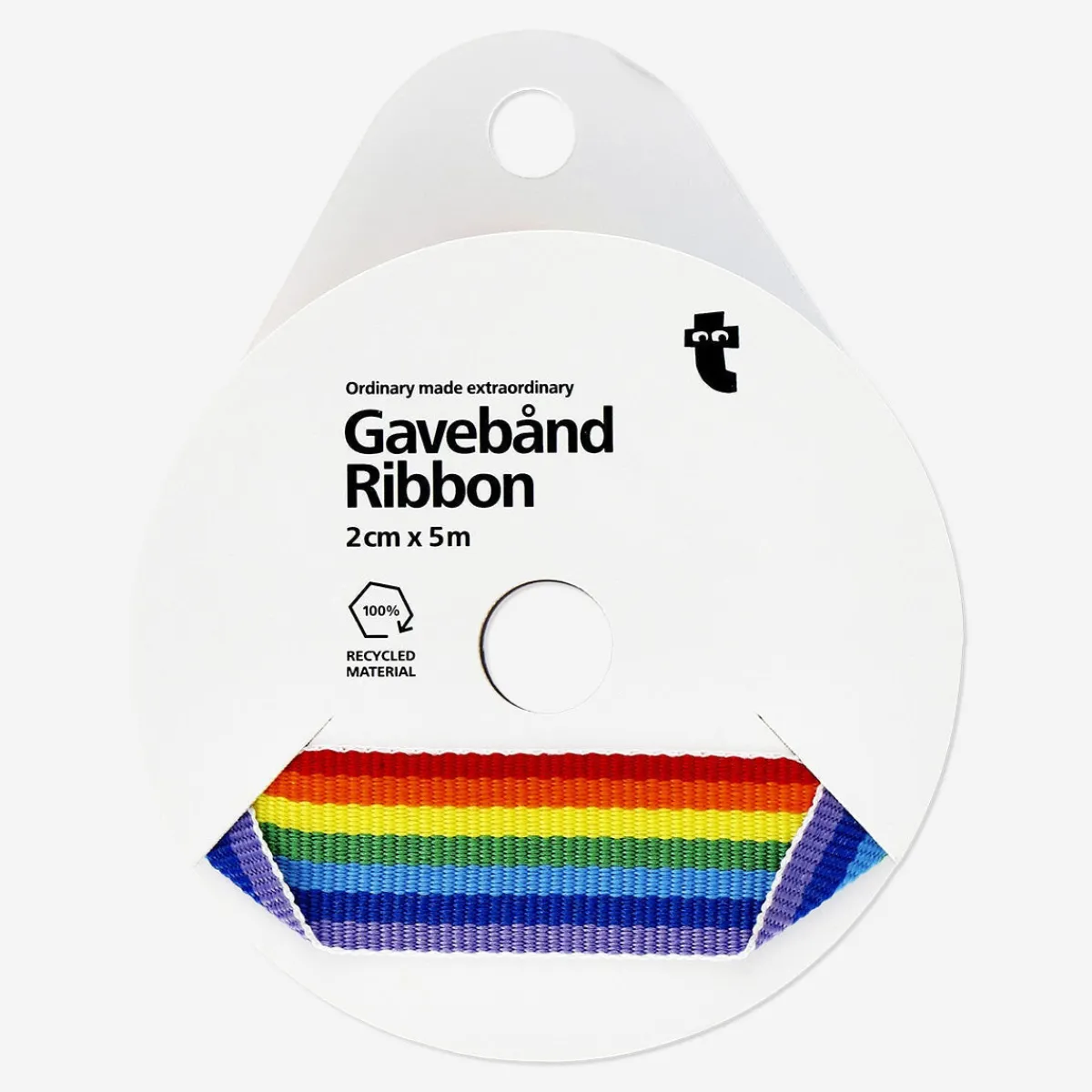 Flying Tiger Band. 5 m^ Happy Pride!|Förbrukningsmaterial För Presentförpackning