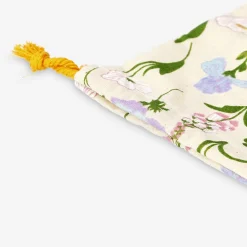 Flying Tiger Blommig presentpåse i bomull - Stor^ Midsommar|Förbrukningsmaterial För Presentförpackning