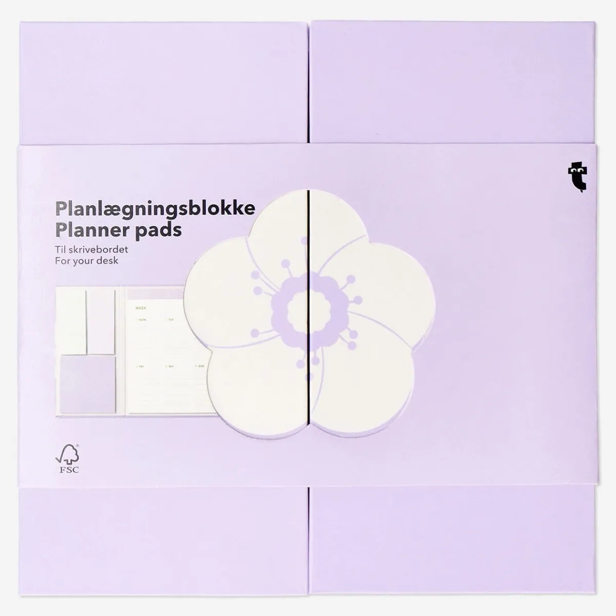 Flying Tiger Blommiga planeringsunderlag^ Anteckningsböcker & Bullet Planners|Hemorganisering