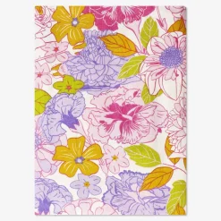 Flying Tiger Bordsduk med stort blomtryck - 140 x 220 cm^ Midsommar|Födelsedag
