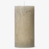 Flying Tiger Brunt rustikt pelarljus - 12 cm^ Ljus