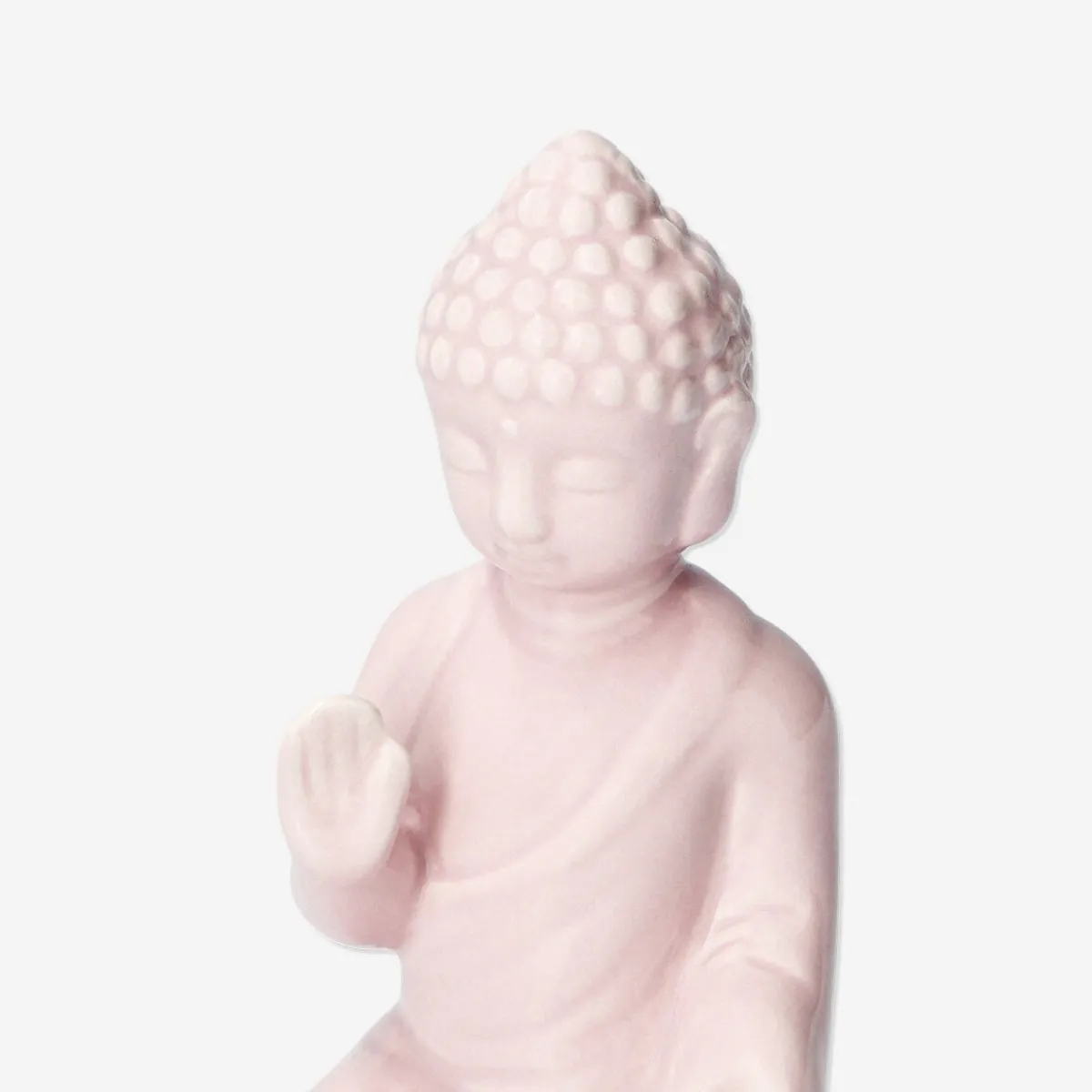 Flying Tiger Buddha i rosa keramik^ Annan Heminredning