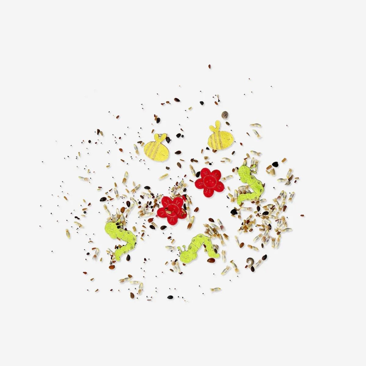 Flying Tiger Confetti blomma fröförpackning^Kvinnor Dekorationer För Utomhusbruk|Julklappar Du Inte Visste Fanns