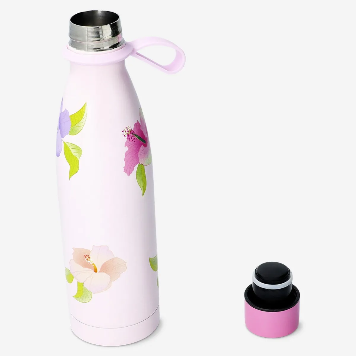 Flying Tiger Dricksflaska med sommartryck - 480 ml^ Matlådor & Dricksflaskor