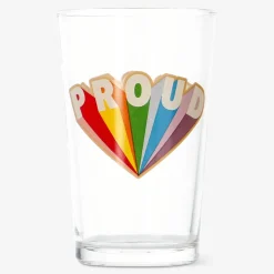 Flying Tiger Dricksglas. 220 ml^ Happy Pride!|Bordsserviser