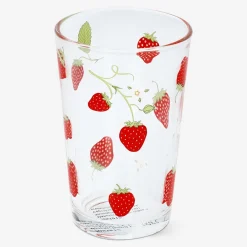 Flying Tiger Dricksglas med jordgubbar. 220 ml^Kvinnor Midsommar|Bordsserviser