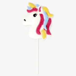 Flying Tiger Enhörningsmarshmallow på pinne - Vaniljsmak^ Godis