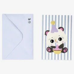 Flying Tiger Festkort med panda och kuvert^ Födelsedag|Förbrukningsmaterial För Presentförpackning
