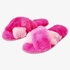Flying Tiger Fluffiga rosa tofflor - 39/40^ Tofflor & Strumpor|Gåvor För Vuxna