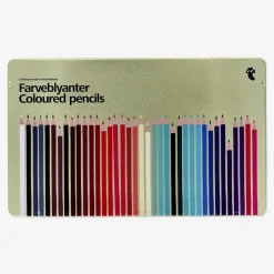 Flying Tiger Färgpennor. 36 st^ Blyertspennor & Kulspetspennor