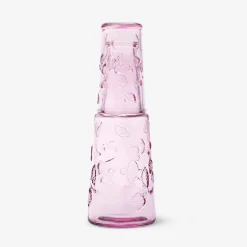 Flying Tiger Glasflaska med dricksglas - 770 ml^Kvinnor Dekorationer För Utomhusbruk|Bordsserviser