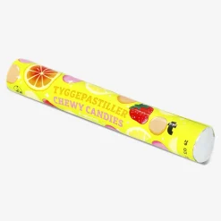 Flying Tiger Godis Tuggig rulle. Smak av frukt^ Godis