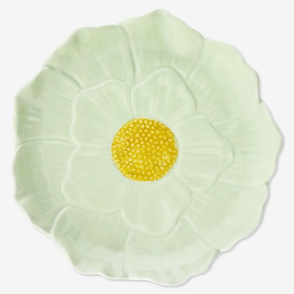 Flying Tiger Grön blomma tallrik^Kvinnor Midsommar|Bordsserviser