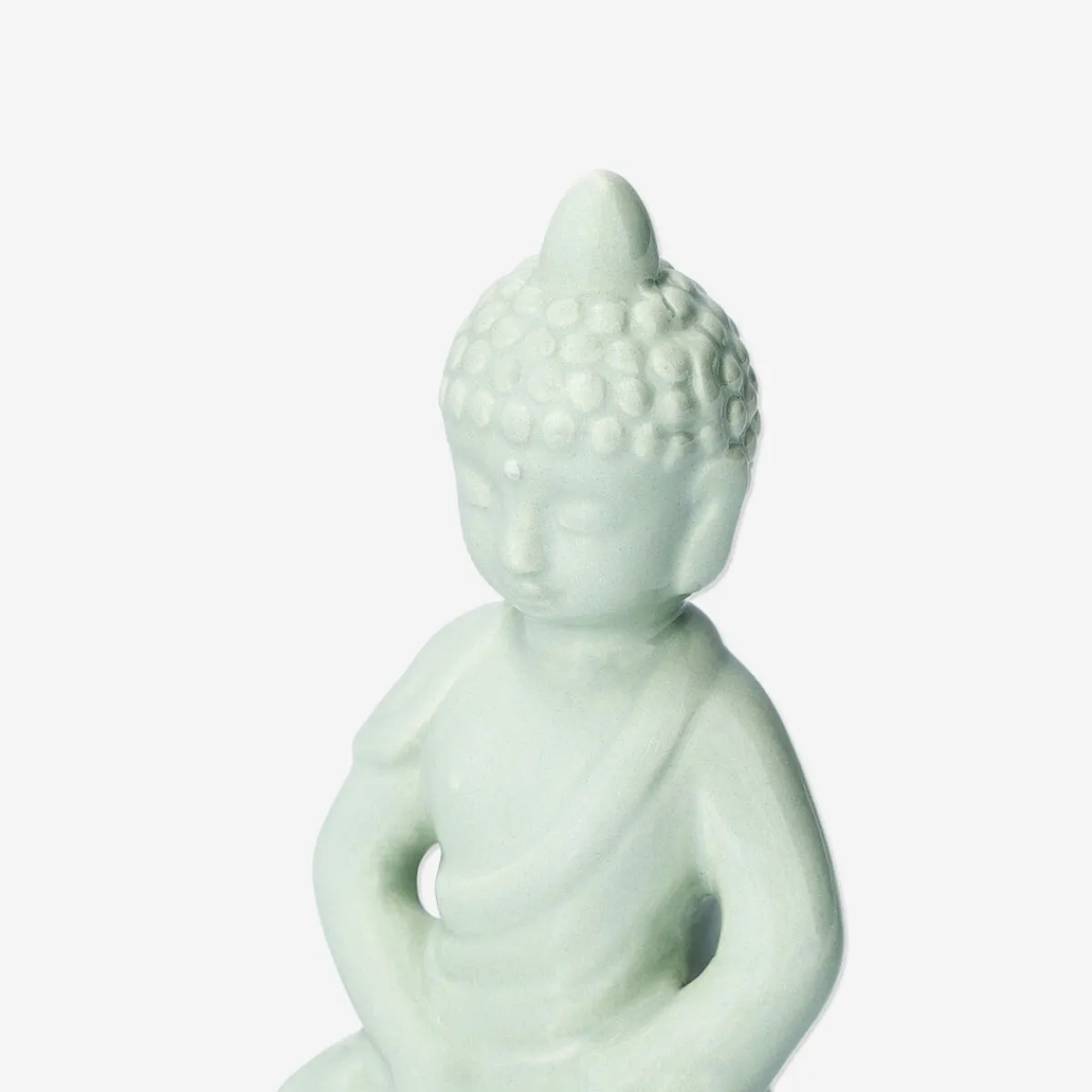 Flying Tiger Grön Buddha i keramik^ Annan Heminredning