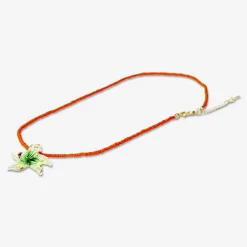 Flying Tiger Halsband med stjärna av glas^Kvinnor Andra Modetillbehör|Smycken & Håraccessoarer