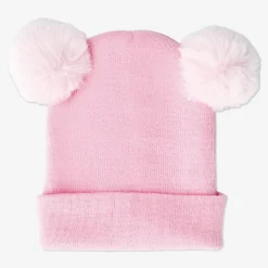 Flying Tiger Hatt med pom-poms - En storlek^ Andra Modetillbehör