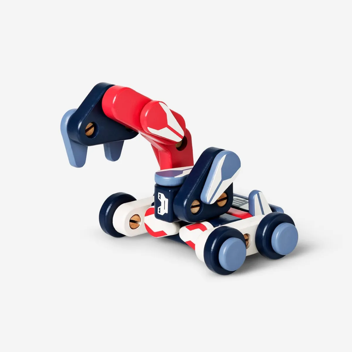 Flying Tiger 3-i-1 DIY Figurer i trä^Barn Träleksaker|Byggleksaker & Pussel