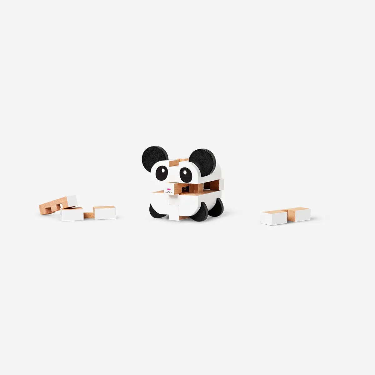 Flying Tiger IQ-spel med panda i trä^Barn Familjespel|Dockor, Figurer & Små Leksaker