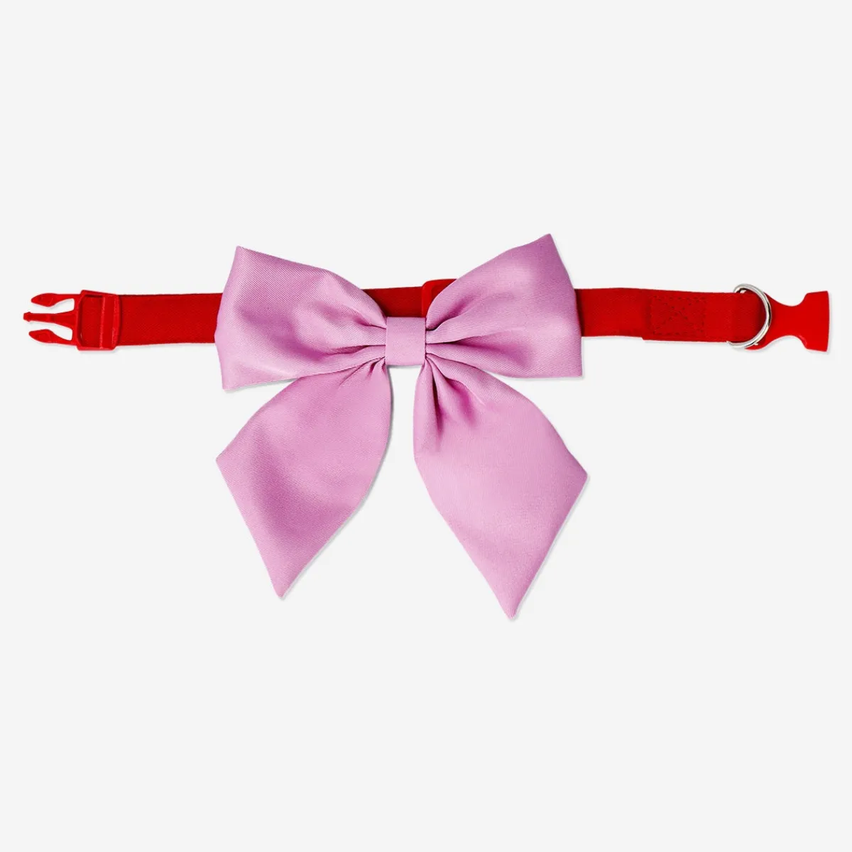 Flying Tiger Justerbart halsband för husdjur med rosett^ Husdjur