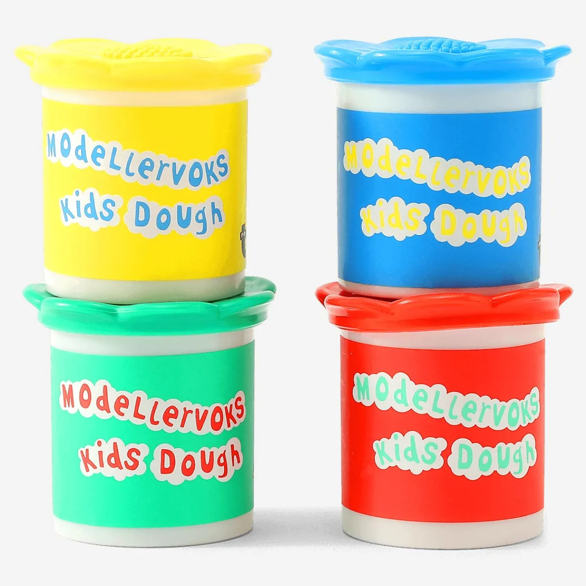 Flying Tiger Kids Dough Set - 4 st^Barn Gåvor För Barn