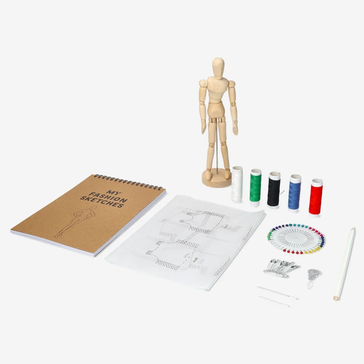 Flying Tiger Kit för modedesign^ Diy-kits