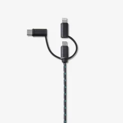 Flying Tiger Laddningskabel. För USB-C, Micro USB och lightning^ Kablar