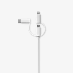 Flying Tiger Laddningskabel. För USB-C, Micro USB och lightning^ Kablar