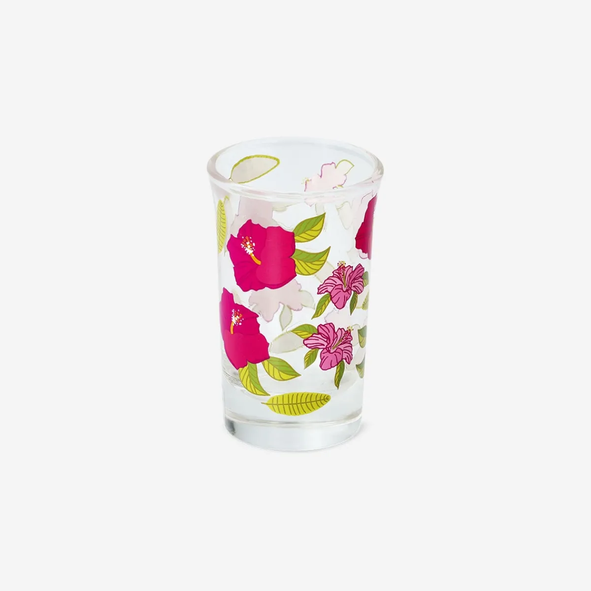 Flying Tiger Mini dricksglas med tropiskt tryck^ Midsommar|Baraccessoarer