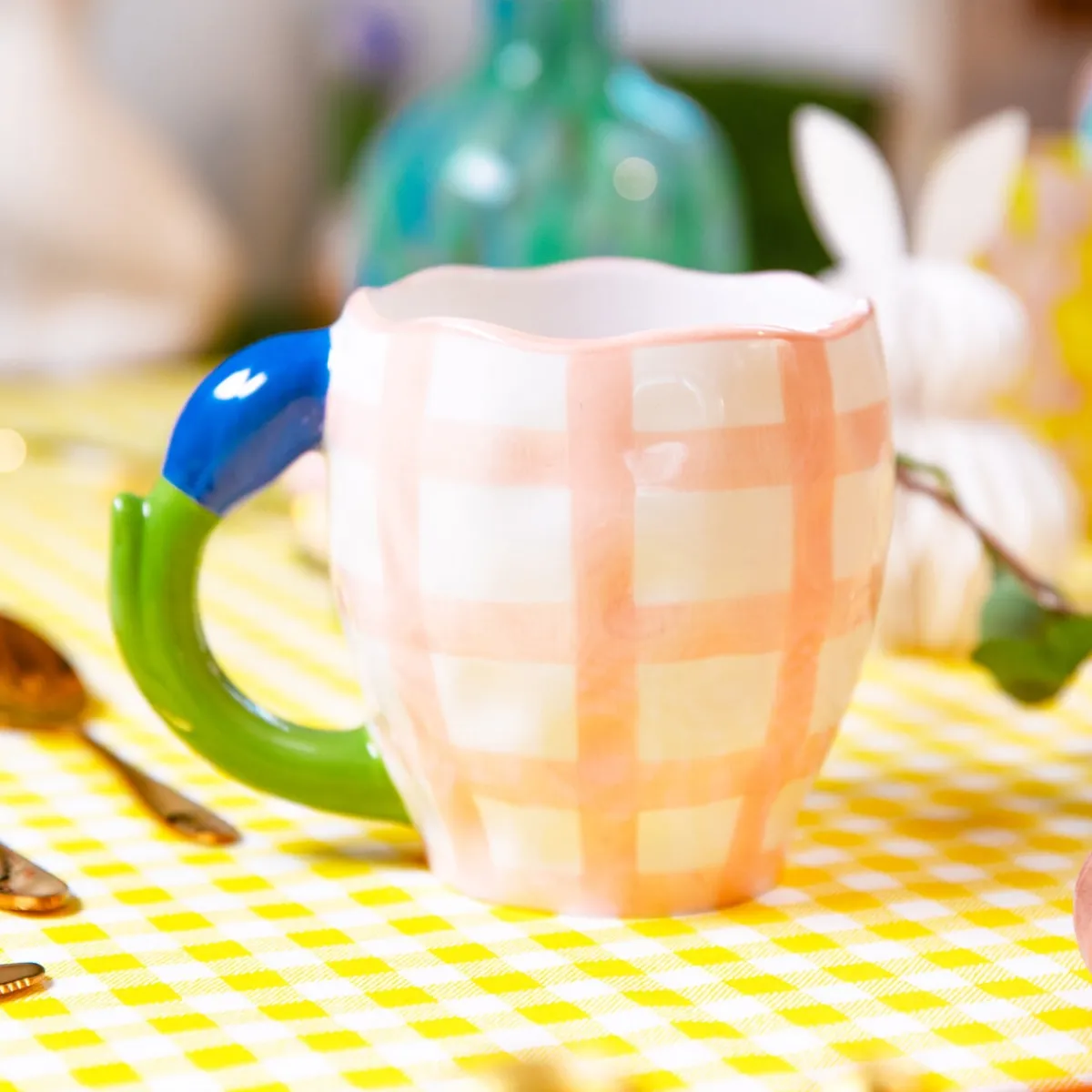 Flying Tiger Mugg för blommor. 250 ml^ Bordsserviser|Muggar & Keramik