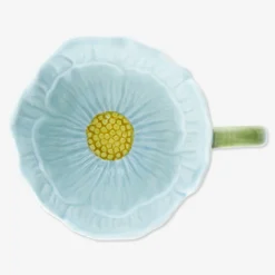 Flying Tiger Mugg med blå blommor - 140 ml^Kvinnor Midsommar|Bordsserviser