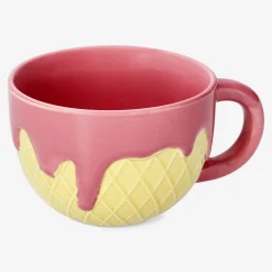 Flying Tiger Mugg med glasstrut - 350 ml^ Muggar & Keramik|Gåvor Till Inflyttningsfesten