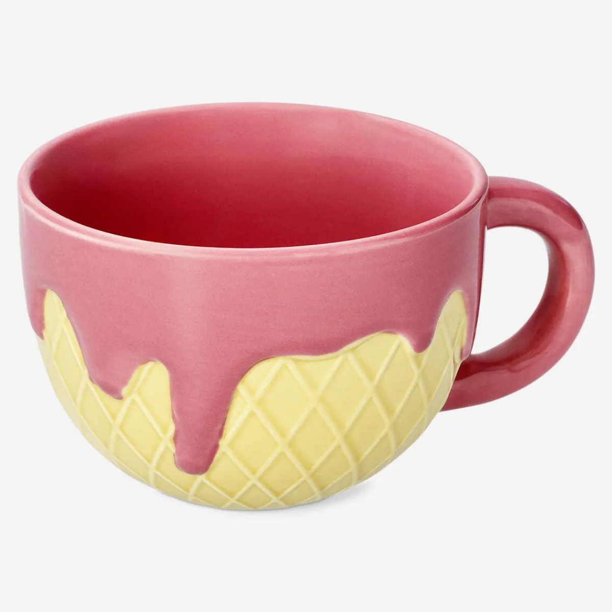 Flying Tiger Mugg med glasstrut - 350 ml^ Muggar & Keramik|Gåvor Till Inflyttningsfesten