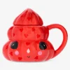 Flying Tiger Mugg med lock. 400 ml^ Bordsserviser|Muggar & Keramik