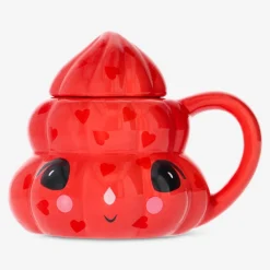 Flying Tiger Mugg med lock. 400 ml^ Bordsserviser|Muggar & Keramik
