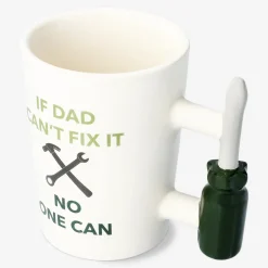 Flying Tiger Mugg med skruvmejselformat handtag^ Bordsserviser|Muggar & Keramik