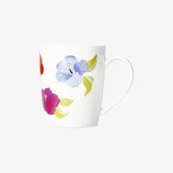 Flying Tiger Mugg med tropiska blommor - 340 ml^Kvinnor Bordsserviser|Muggar & Keramik