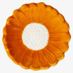 Flying Tiger Orange blomformad skål - Liten^ Födelsedag|Hemorganisering