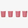 Flying Tiger Plastmuggar. 4 st^ Festdekorationer|Bordsserviser