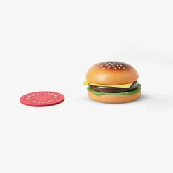Flying Tiger Play Hamburger - 6 st^Barn Träleksaker|Utklädnad & Lek