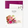 Flying Tiger Pop up-blommor kort med kuvert^ Födelsedag|Förbrukningsmaterial För Presentförpackning