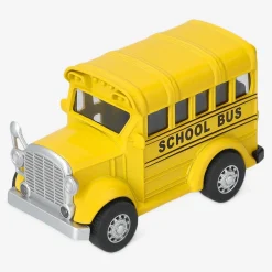 Flying Tiger Pull-Back gul skolbuss^Barn Dockor, Figurer & Små Leksaker|Gåvor För Barn