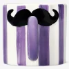 Flying Tiger Randig mugg med mustasch - 350 ml^ Muggar & Keramik|Gåvor Till Inflyttningsfesten